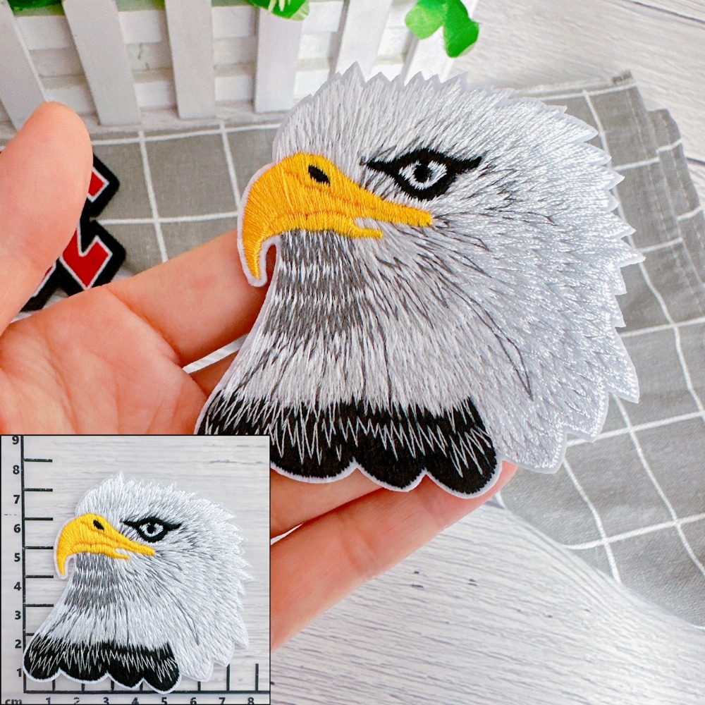 【皮卡布】G2 老鷹 十字架  徽章 布貼 裝飾 布章 臂章燙 刺繡燙布貼 徽章 刺繡布貼 補丁 熨燙布貼 Patch-規格圖6