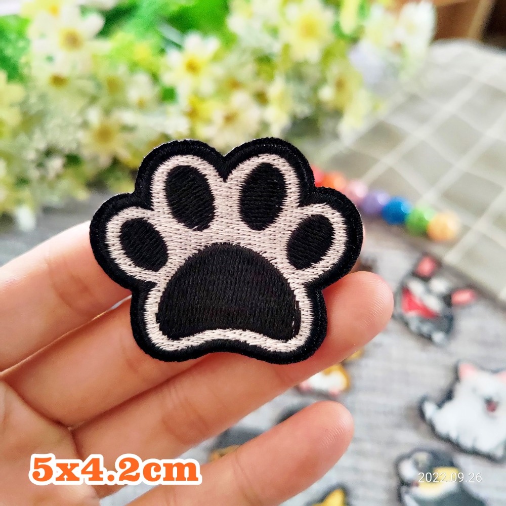 【皮卡布】N1 狗狗 柴犬 科基 臘腸狗 布貼 刺繡燙布貼 徽章 刺繡布貼 補丁補破洞 熨燙貼 燙布貼 Patch-規格圖5