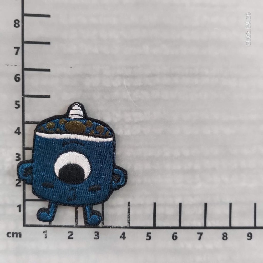 【皮卡布】N4 可愛怪獸 布貼 裝飾 布章 臂章燙 刺繡燙布貼 徽章 刺繡布貼 補丁補破洞 熨燙貼 燙布貼 Patch-細節圖5