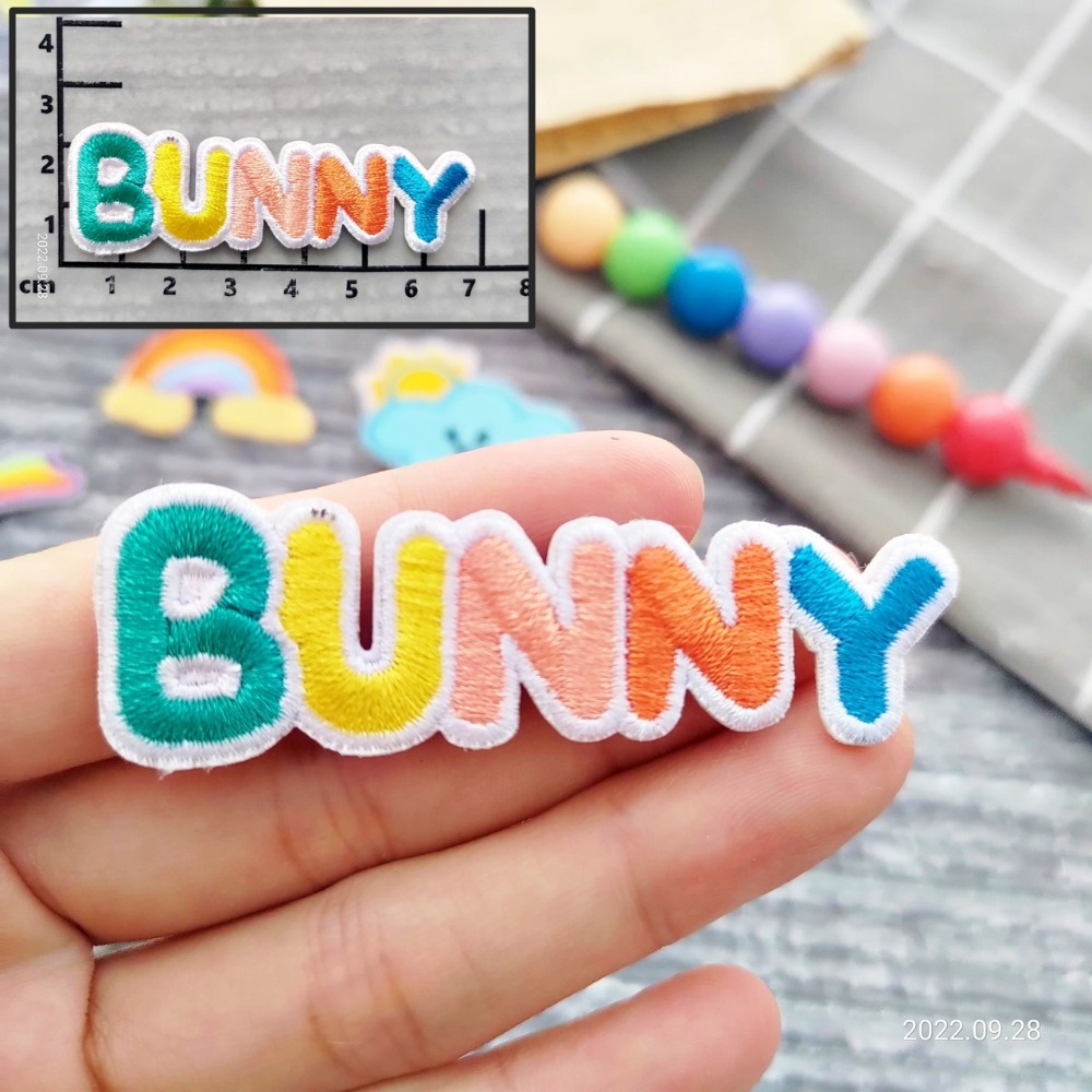 【皮卡布】免熨燙 A1刺繡布貼紙 雲朵  布貼紙 徽章 布貼 手帳貼紙 刺繡布貼 貼紙 自黏布貼 刺繡裝飾貼 patch-規格圖3