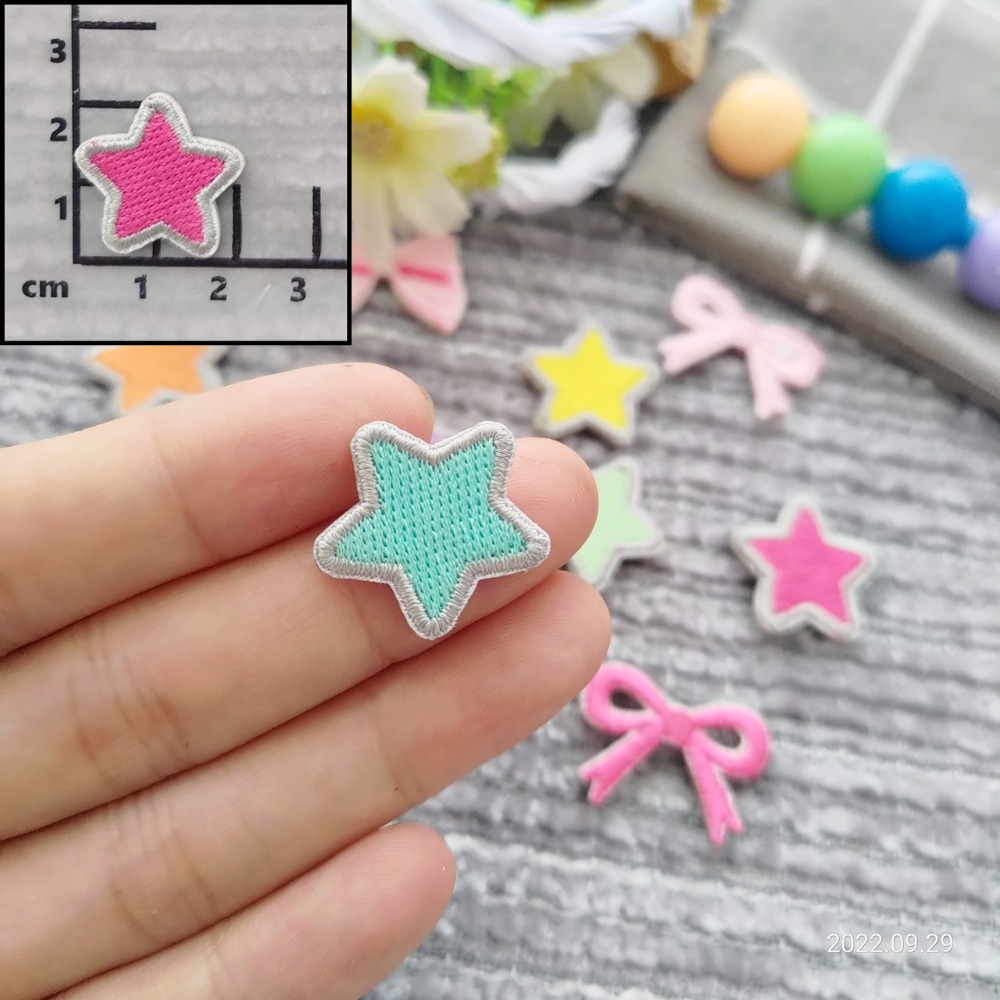 (2x2cm)星星-湖水綠(貼紙款)