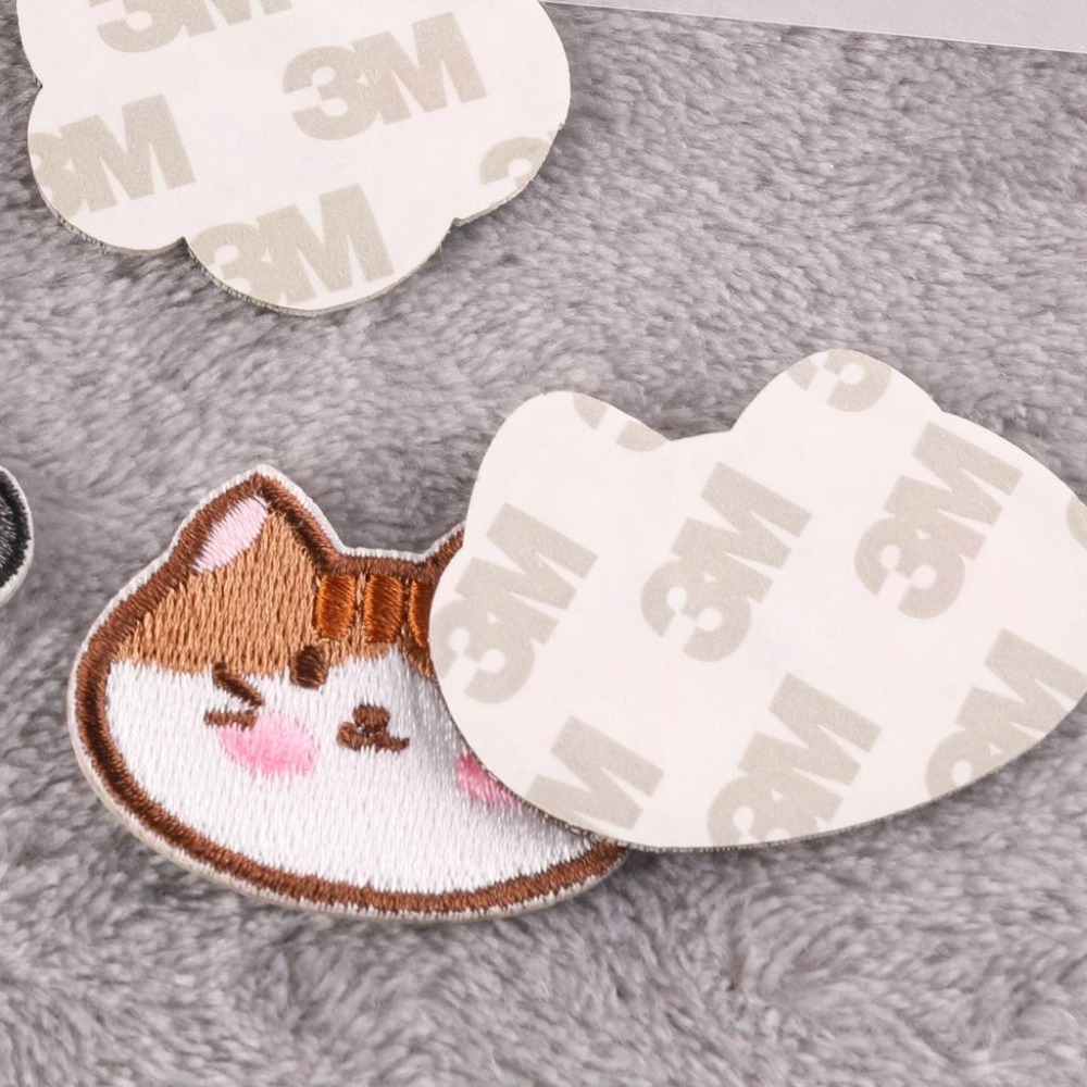 【皮卡布】免熨燙 Q3 動物頭 刺繡布貼紙 貼紙 徽章 布貼 手帳貼紙 刺繡布貼 貼紙 自黏布貼 刺繡裝飾貼 patch-細節圖4