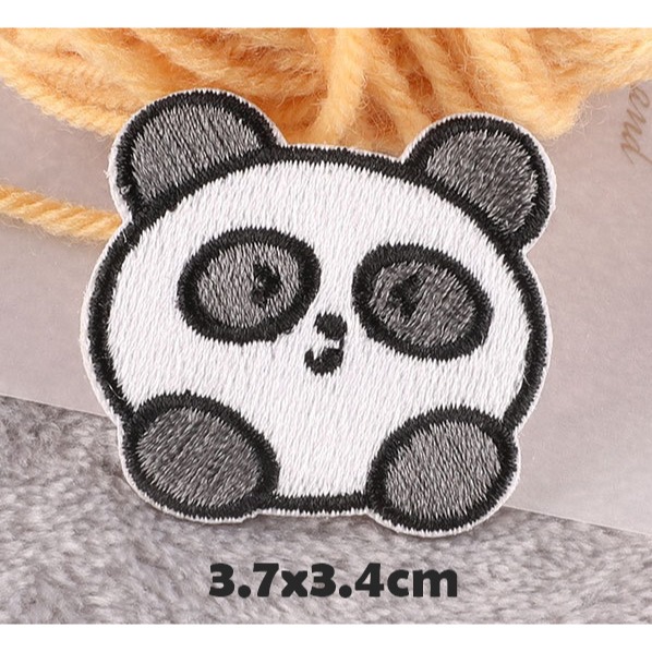 【皮卡布】免熨燙 Q3 動物頭 刺繡布貼紙 貼紙 徽章 布貼 手帳貼紙 刺繡布貼 貼紙 自黏布貼 刺繡裝飾貼 patch-規格圖10