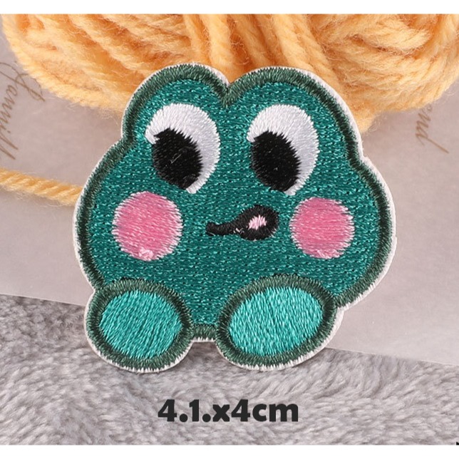 【皮卡布】免熨燙 Q3 動物頭 刺繡布貼紙 貼紙 徽章 布貼 手帳貼紙 刺繡布貼 貼紙 自黏布貼 刺繡裝飾貼 patch-規格圖10