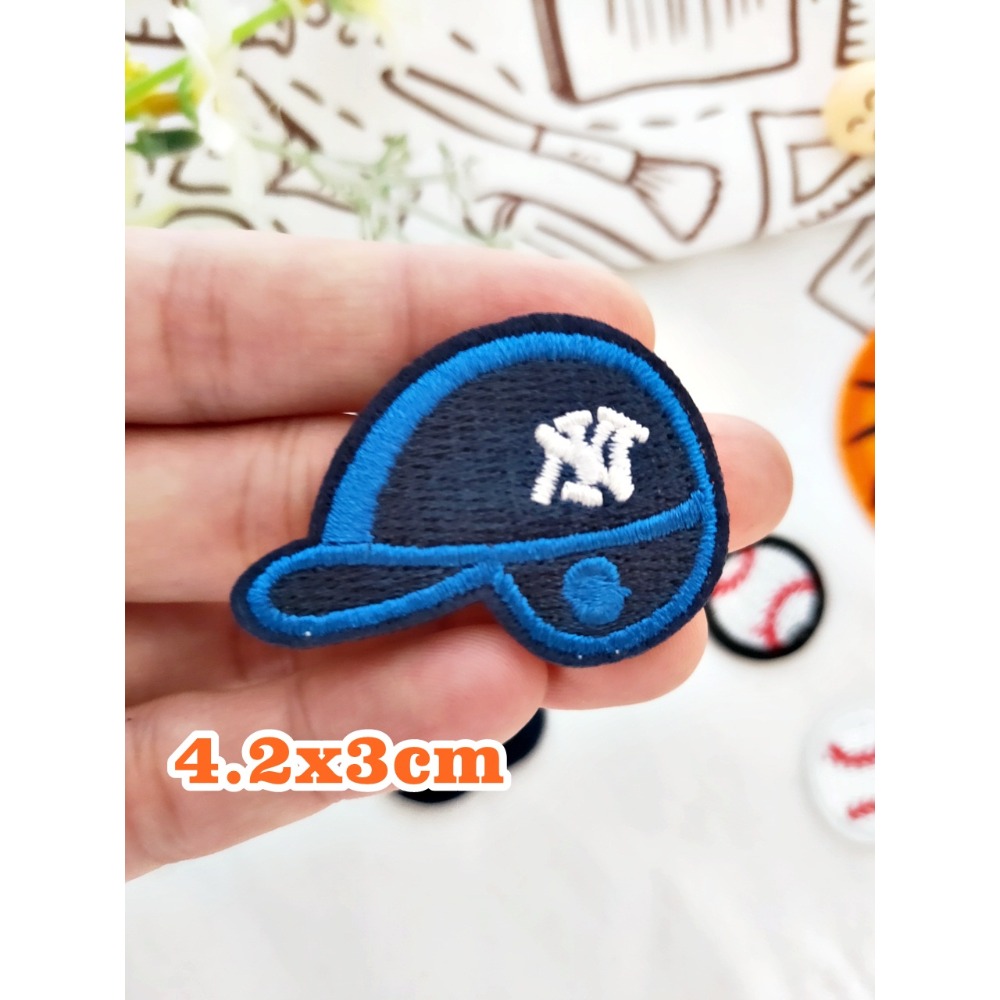 【皮卡布】K1 籃球 棒球 球套 棒棍 熨燙徽章  臂章燙 刺繡 燙布貼 徽章 刺繡布貼 補丁 補破洞 燙貼布 熨燙布貼-規格圖5