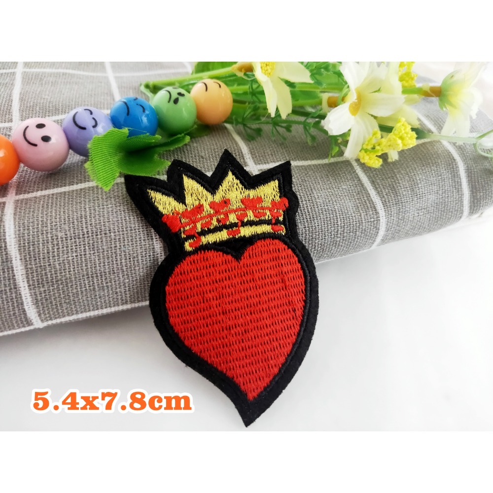 【皮卡布】 S12 太空人 船舵 愛心 熨燙徽章 布貼 布章 臂章燙 刺繡燙布貼 刺繡 徽章 刺繡布貼 燙貼布 熨燙布貼-規格圖9