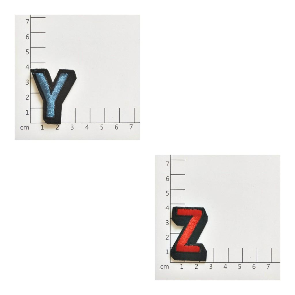 賠本出清英文字母 彩色 26個字母  布貼 臂章燙 刺繡燙布貼 徽章 刺繡布貼 補丁 補破洞 燙貼布 熨燙布貼-細節圖9