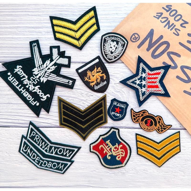 【皮卡布】P6手作diy 軍章  裝飾布貼 布章 臂章 布標 刺繡燙布貼 徽章 刺繡布貼 補破洞 熨燙布貼 魔鬼氈布章-細節圖3