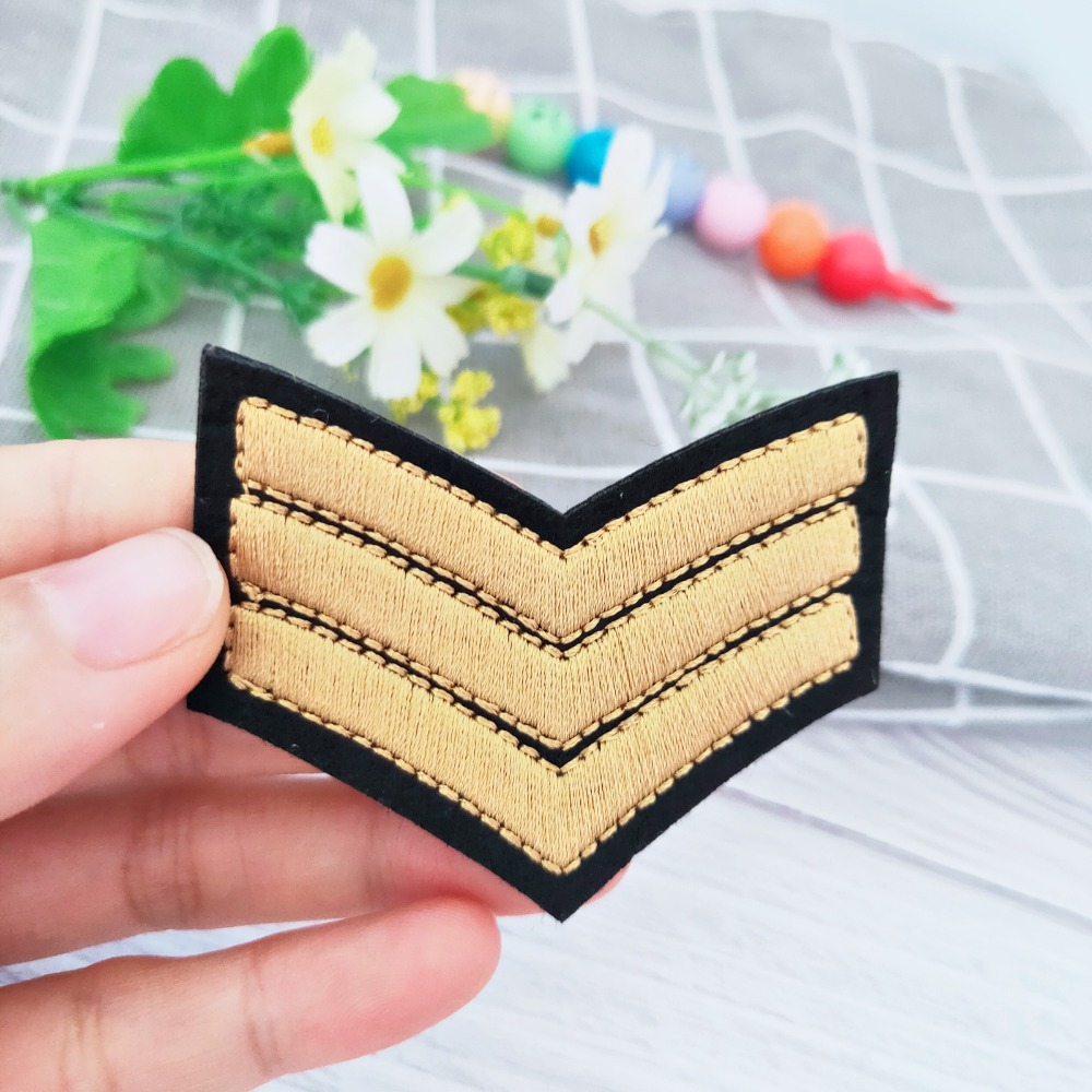 【皮卡布】P6手作diy 軍章  裝飾布貼 布章 臂章 布標 刺繡燙布貼 徽章 刺繡布貼 補破洞 熨燙布貼 魔鬼氈布章-規格圖7