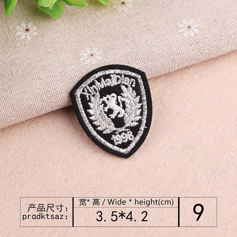 【皮卡布】P6手作diy 軍章  裝飾布貼 布章 臂章 布標 刺繡燙布貼 徽章 刺繡布貼 補破洞 熨燙布貼 魔鬼氈布章-規格圖7