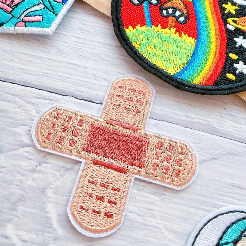 【皮卡布】S2 太空人ok蹦 標幟 電腦刺鏽 布章 臂章 布標 刺繡燙布貼 徽章 刺繡布貼 補破洞 熨燙布貼 魔鬼氈布章-細節圖4