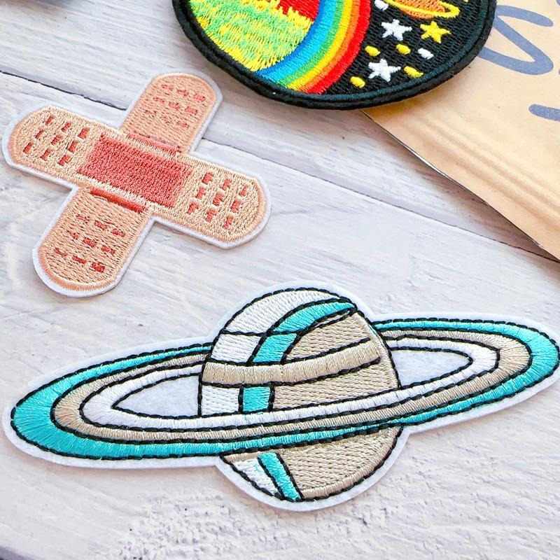 【皮卡布】S2 太空人ok蹦 標幟 電腦刺鏽 布章 臂章 布標 刺繡燙布貼 徽章 刺繡布貼 補破洞 熨燙布貼 魔鬼氈布章-細節圖6