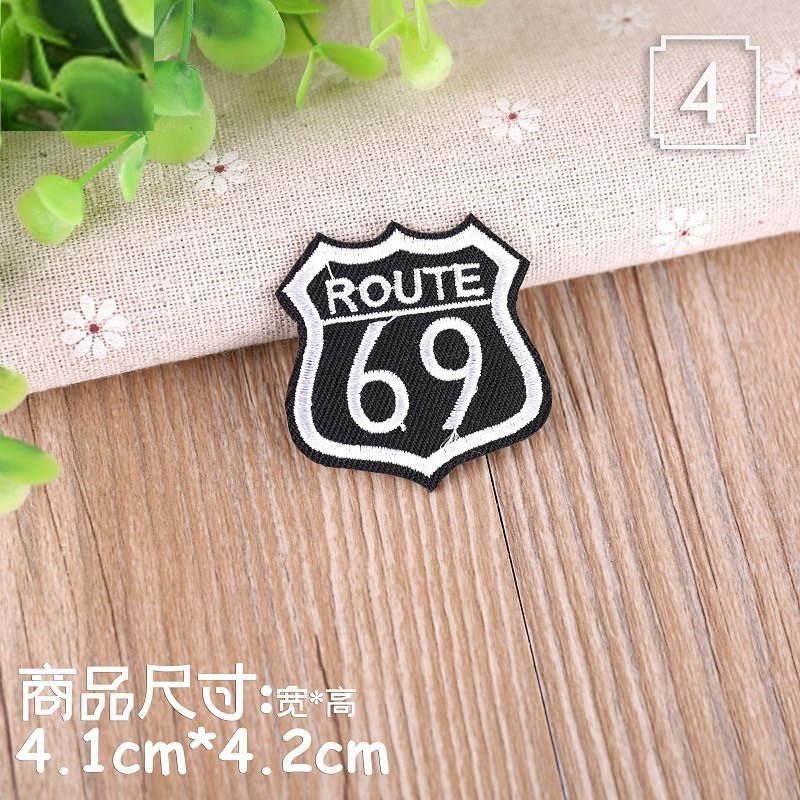 【皮卡布】 P2 骷魯頭 猴子 狼 布章 臂章燙 刺繡燙布貼 徽章 刺繡布貼 魔鬼氈布章 燙貼布 熨燙布貼-規格圖6