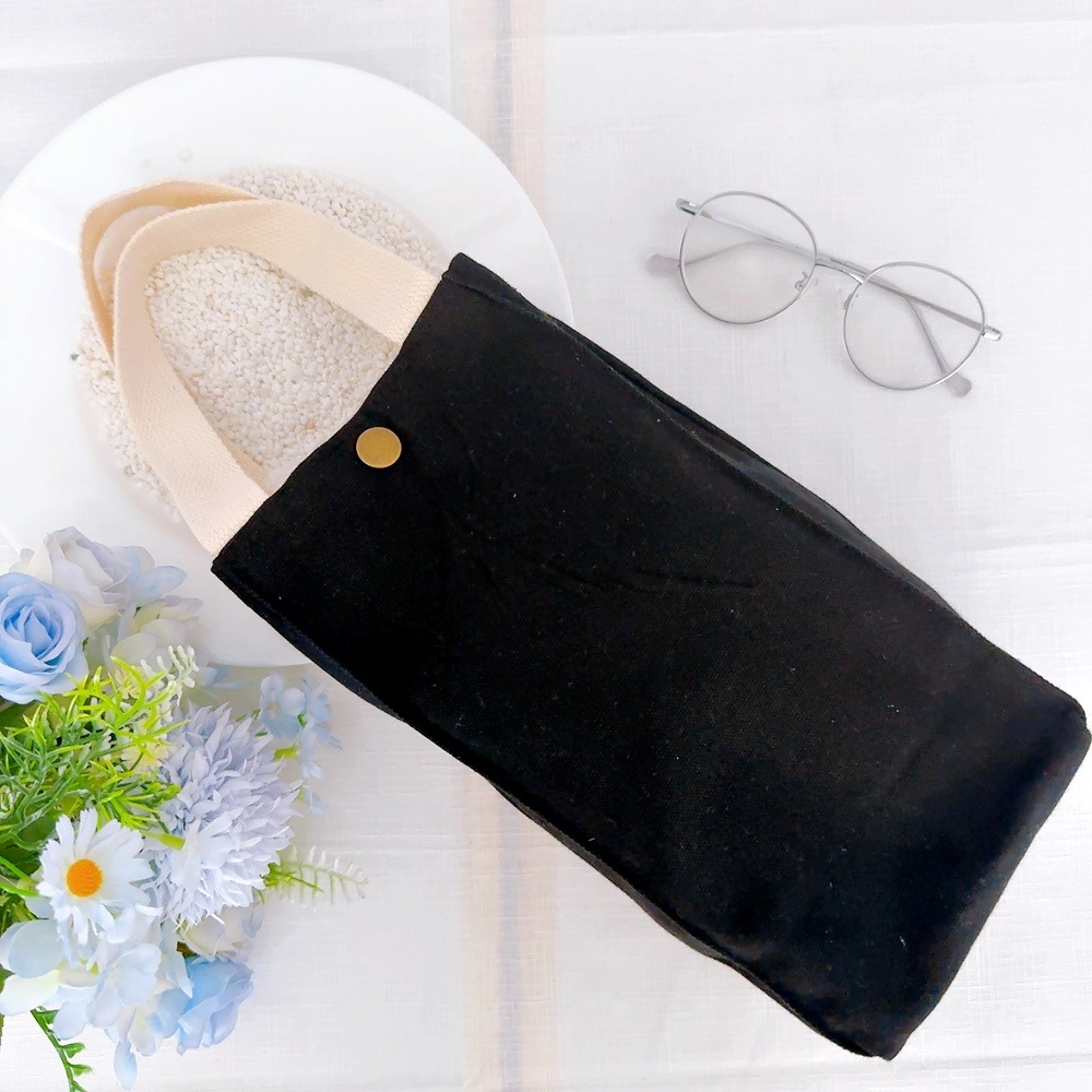 【皮卡布】長形手提袋 水壺袋 雨傘袋 素面手提袋 純色手提袋 素面有扣手提袋 彩繪空白袋 小外出袋 DIY彩繪袋-規格圖9