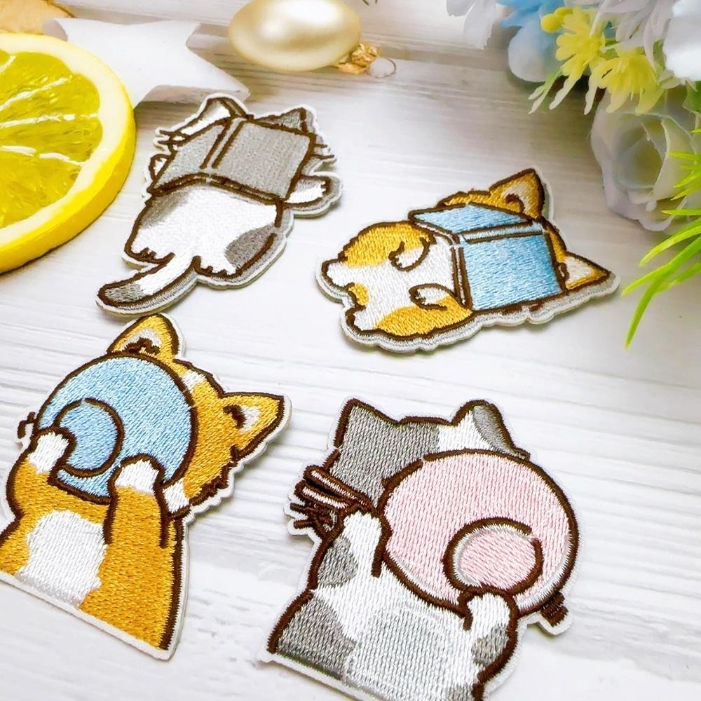 【皮卡布】貓咪｜狗狗｜臂章｜徽章｜燙布貼｜布貼｜布章｜刺繡布貼｜魔鬼氈布章｜補丁｜Patch｜刺繡貼｜布貼紙｜刺繡布章-細節圖4