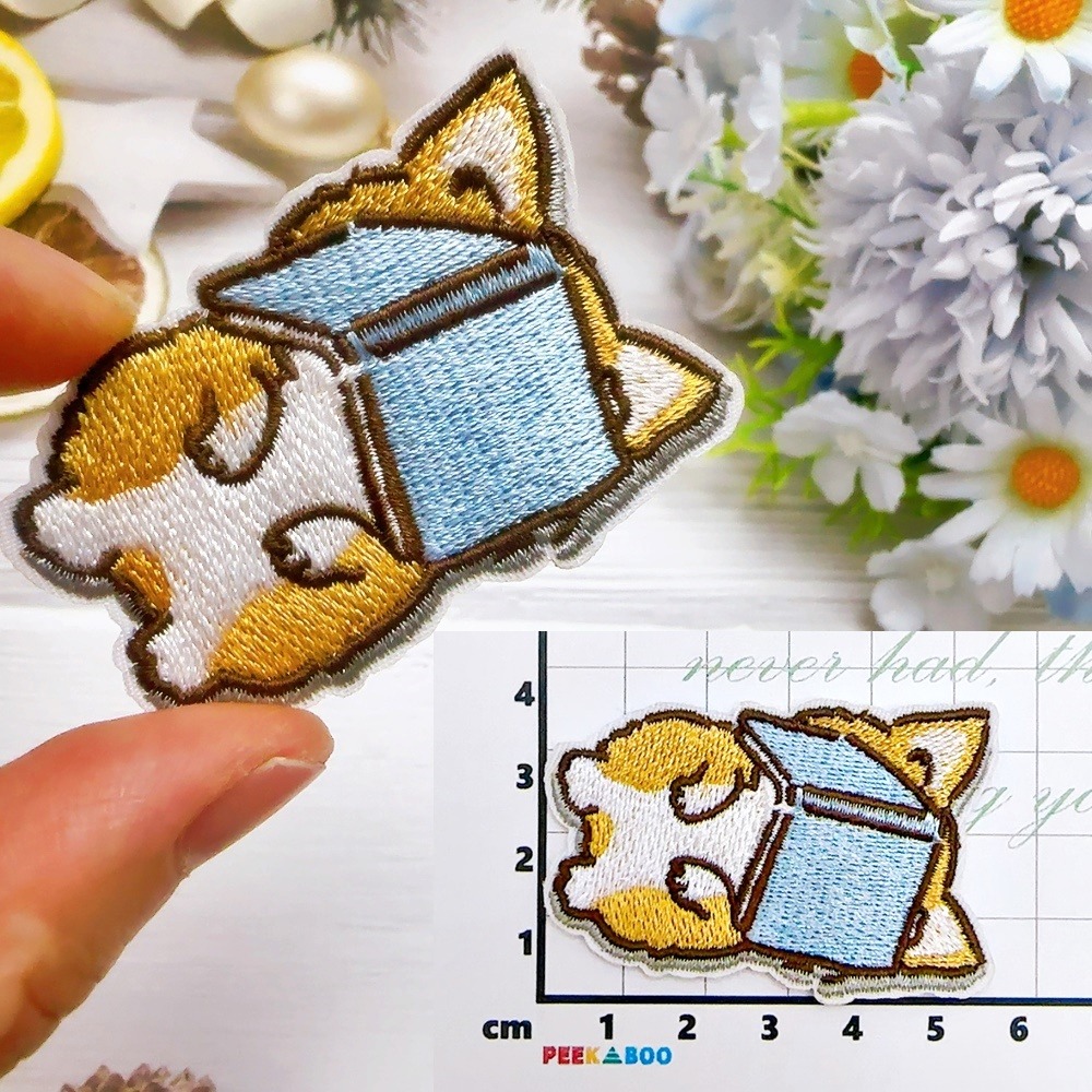 【皮卡布】貓咪｜狗狗｜臂章｜徽章｜燙布貼｜布貼｜布章｜刺繡布貼｜魔鬼氈布章｜補丁｜Patch｜刺繡貼｜布貼紙｜刺繡布章-規格圖8