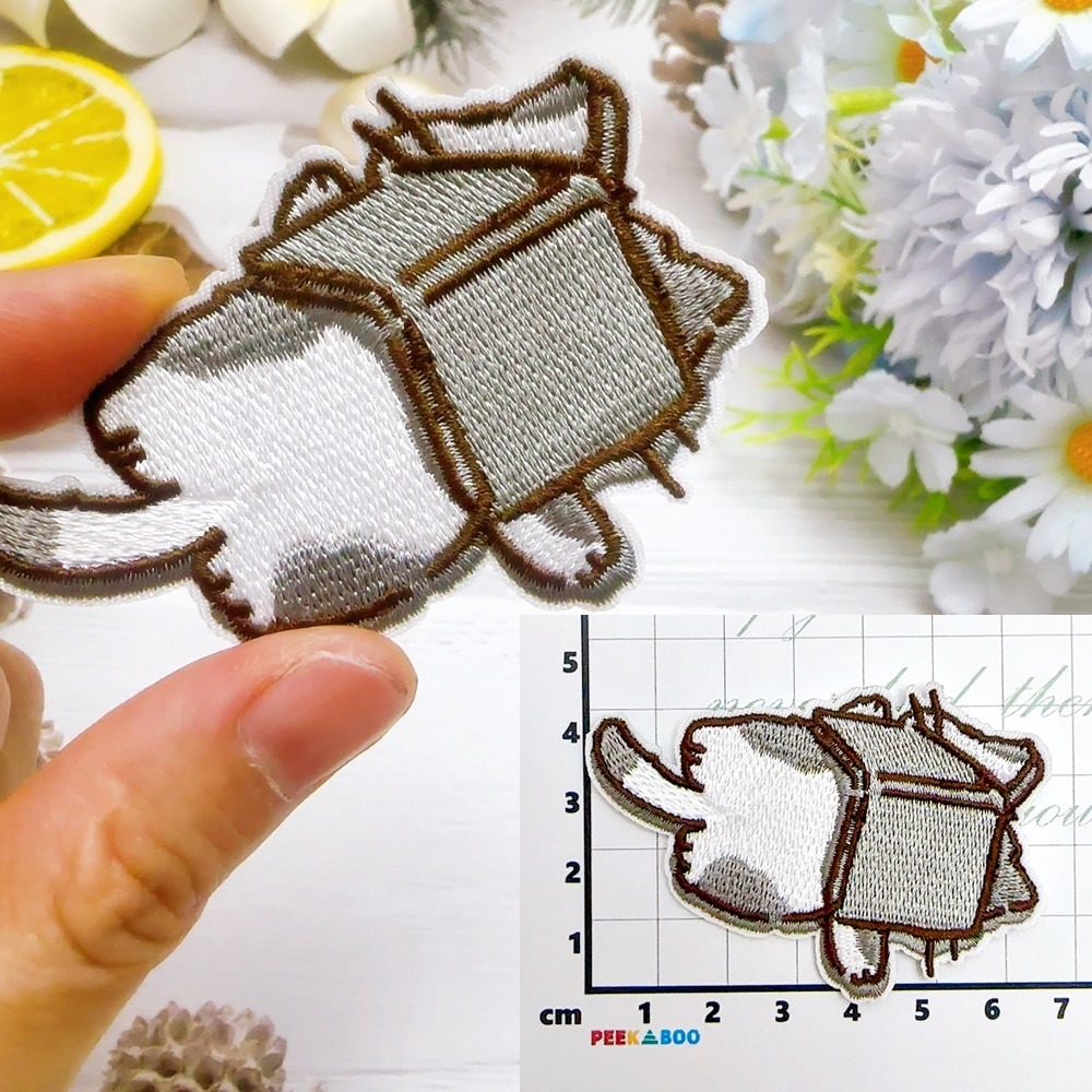 【皮卡布】貓咪｜狗狗｜臂章｜徽章｜燙布貼｜布貼｜布章｜刺繡布貼｜魔鬼氈布章｜補丁｜Patch｜刺繡貼｜布貼紙｜刺繡布章-規格圖8