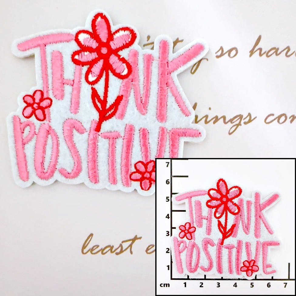 【皮卡布】i23/熨燙/貼紙/魔鬼氈可選｜勵志文字布貼｜文字布章｜徽章｜燙布貼｜布貼｜布章｜刺繡布貼｜魔鬼氈布章｜補丁-規格圖9