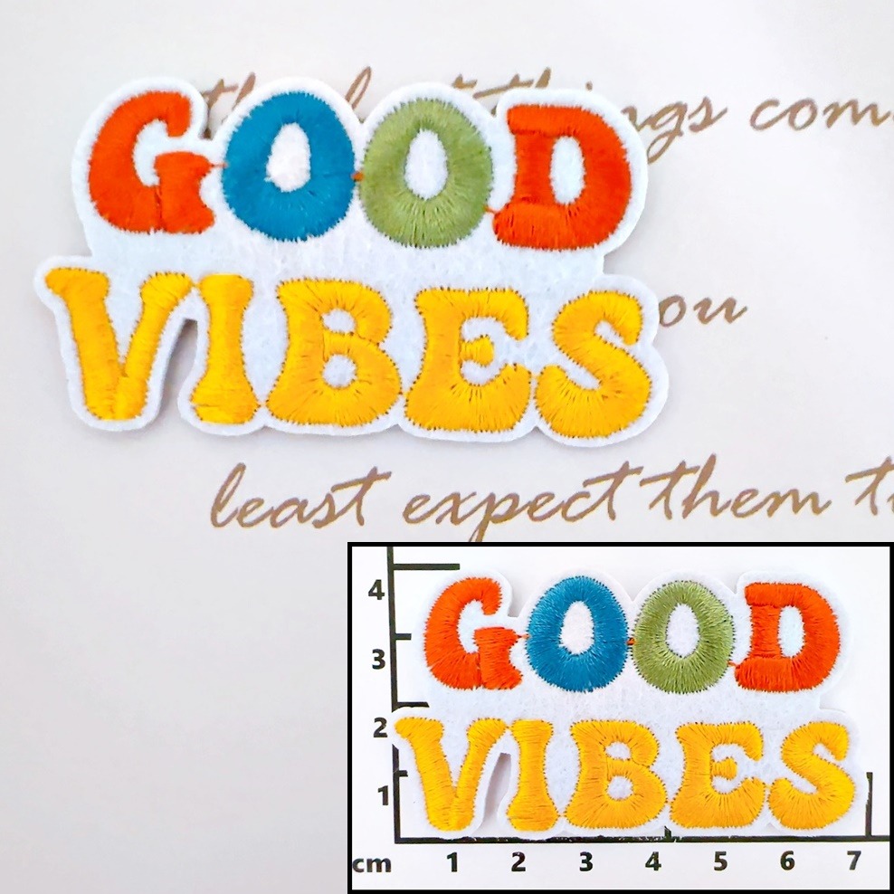 【皮卡布】i23/熨燙/貼紙/魔鬼氈可選｜勵志文字布貼｜文字布章｜徽章｜燙布貼｜布貼｜布章｜刺繡布貼｜魔鬼氈布章｜補丁-規格圖9