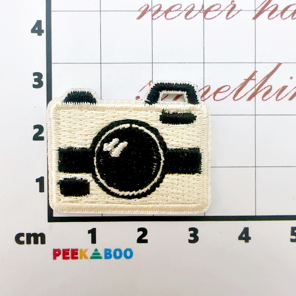【皮卡布】DO5｜營火｜小花｜咖啡｜可愛布貼｜迷你刺繡布貼｜熨燙貼｜布貼紙｜徽章｜布貼｜布章｜燙布貼｜補丁｜熨燙布貼｜-規格圖8