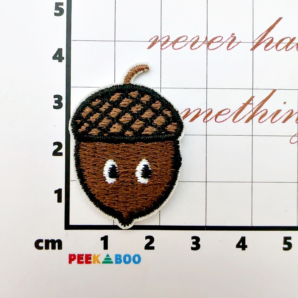 【皮卡布】DO5｜營火｜小花｜咖啡｜可愛布貼｜迷你刺繡布貼｜熨燙貼｜布貼紙｜徽章｜布貼｜布章｜燙布貼｜補丁｜熨燙布貼｜-規格圖8