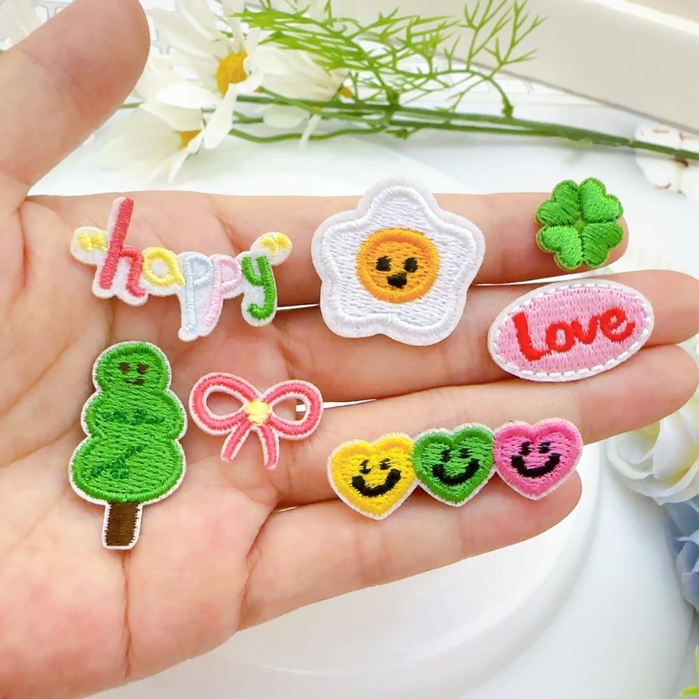 【皮卡布】DO4 ｜小兔子｜月亮｜雲｜可愛布貼｜迷你刺繡布貼｜熨燙貼｜布貼紙｜徽章｜布貼｜布章｜燙布貼｜補丁｜熨燙布貼｜-細節圖4