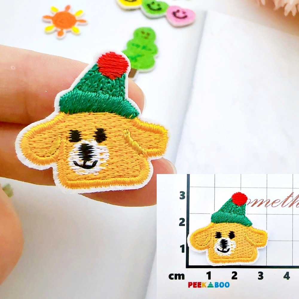 【皮卡布】DO4 ｜小兔子｜月亮｜雲｜可愛布貼｜迷你刺繡布貼｜熨燙貼｜布貼紙｜徽章｜布貼｜布章｜燙布貼｜補丁｜熨燙布貼｜-規格圖8