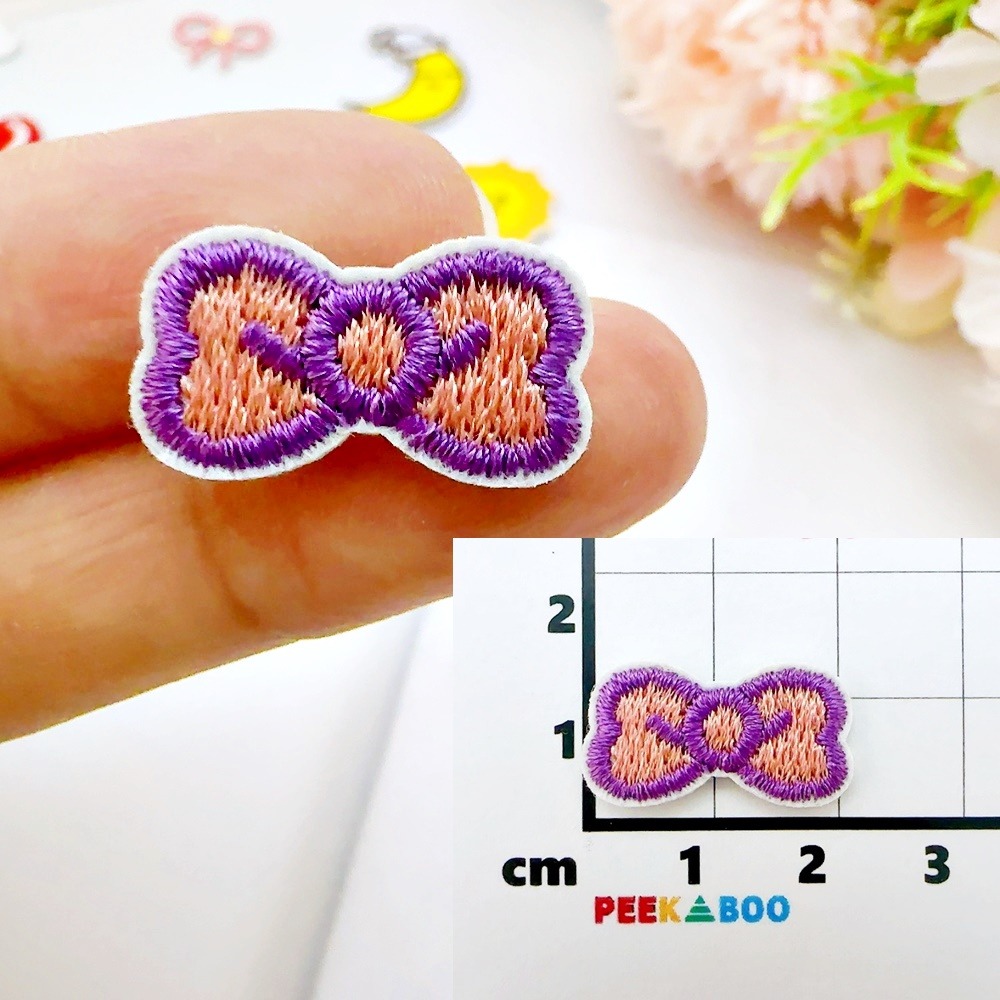 【皮卡布】DO4 ｜小兔子｜月亮｜雲｜可愛布貼｜迷你刺繡布貼｜熨燙貼｜布貼紙｜徽章｜布貼｜布章｜燙布貼｜補丁｜熨燙布貼｜-規格圖8