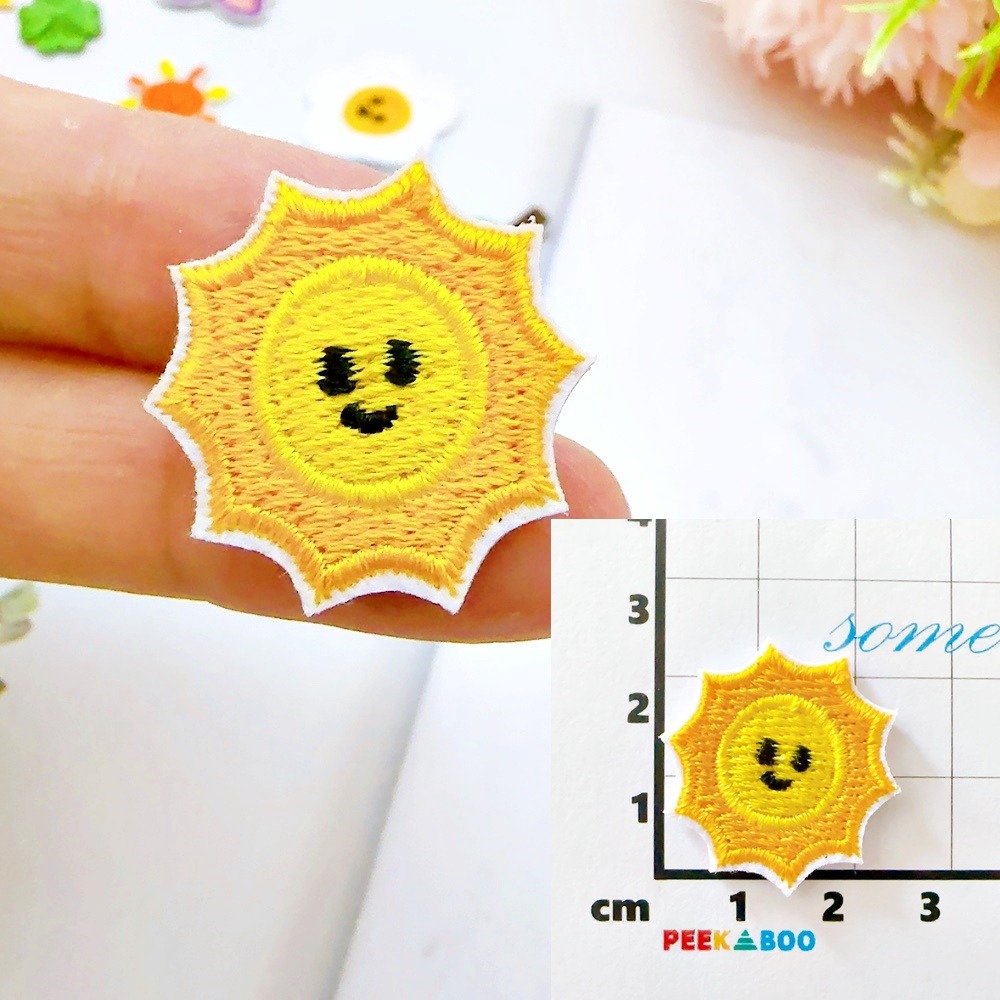 【皮卡布】DO4 ｜小兔子｜月亮｜雲｜可愛布貼｜迷你刺繡布貼｜熨燙貼｜布貼紙｜徽章｜布貼｜布章｜燙布貼｜補丁｜熨燙布貼｜-規格圖8