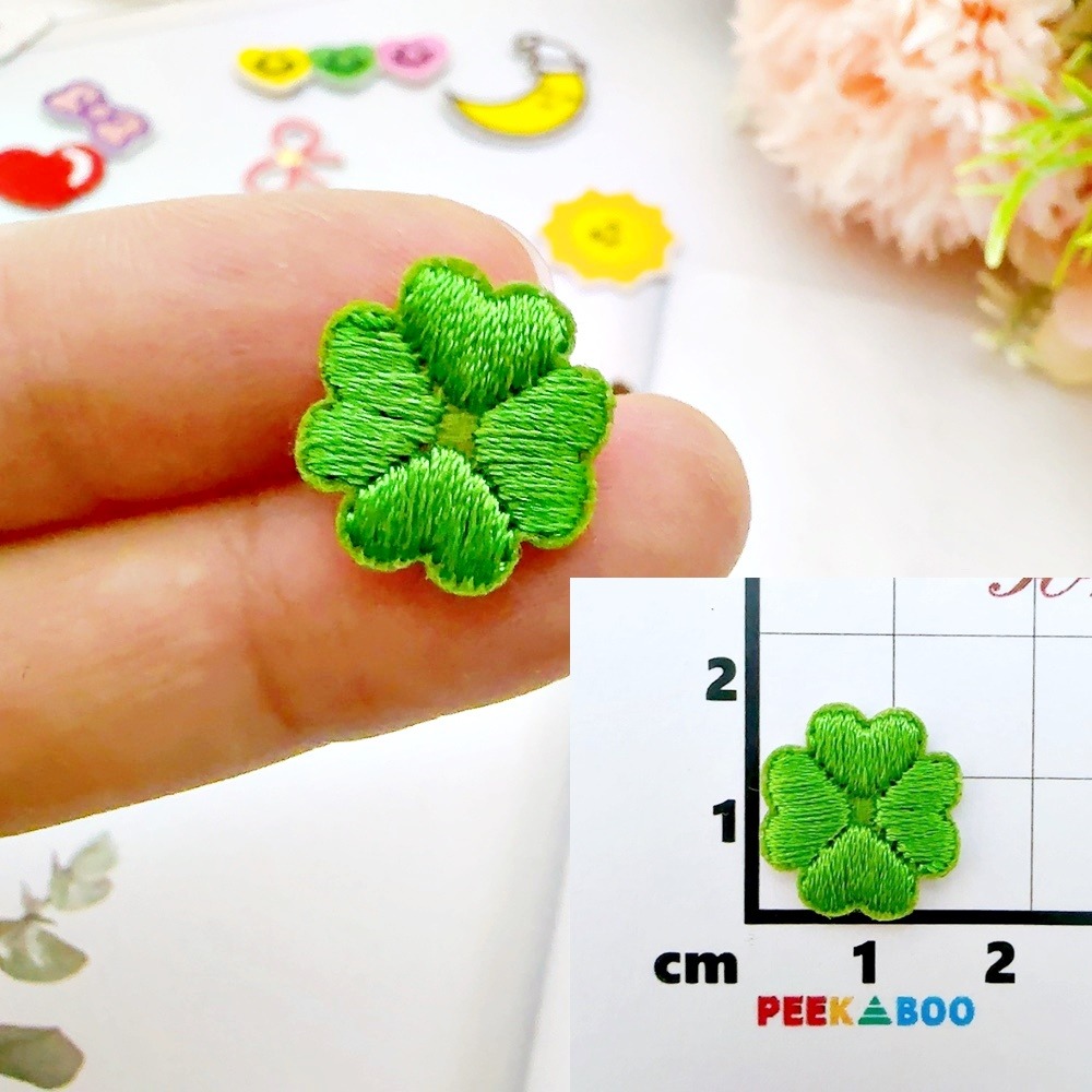 【皮卡布】DO4 ｜小兔子｜月亮｜雲｜可愛布貼｜迷你刺繡布貼｜熨燙貼｜布貼紙｜徽章｜布貼｜布章｜燙布貼｜補丁｜熨燙布貼｜-規格圖8