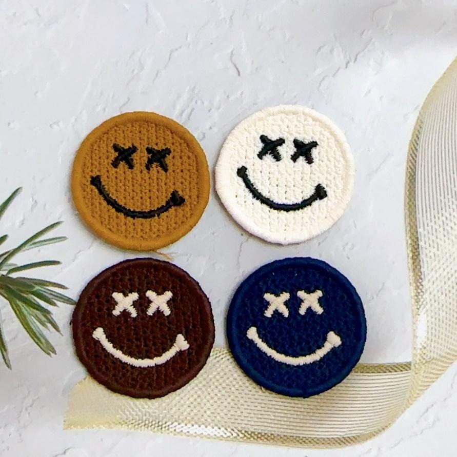 【皮卡布】微笑布貼｜臂章｜徽章｜燙布貼｜布貼｜布章｜刺繡布貼｜魔鬼氈布章｜補丁｜Patch｜刺繡貼｜布貼紙｜刺繡布章-細節圖7