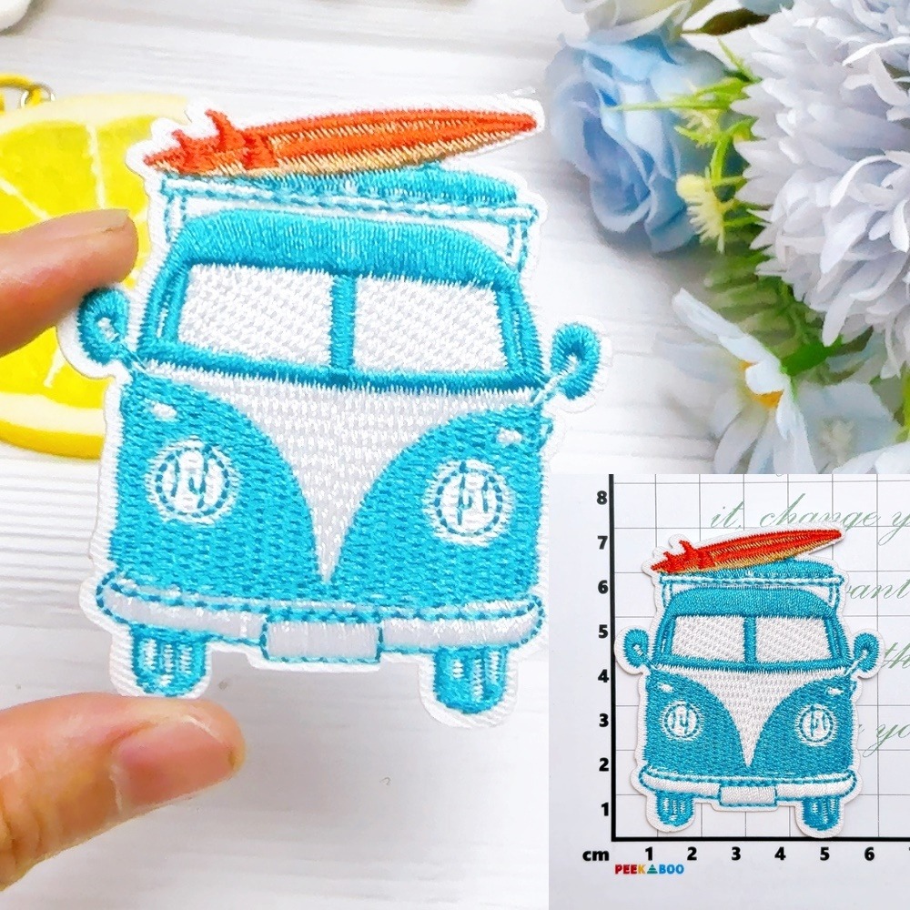 【皮卡布】u7｜衝浪｜海灘｜衝浪板布章｜臂章｜徽章｜補丁｜布貼｜燙布貼｜布貼紙｜刺繡布貼｜魔鬼氈布章｜刺繡臂章｜刺繡徽章-規格圖9