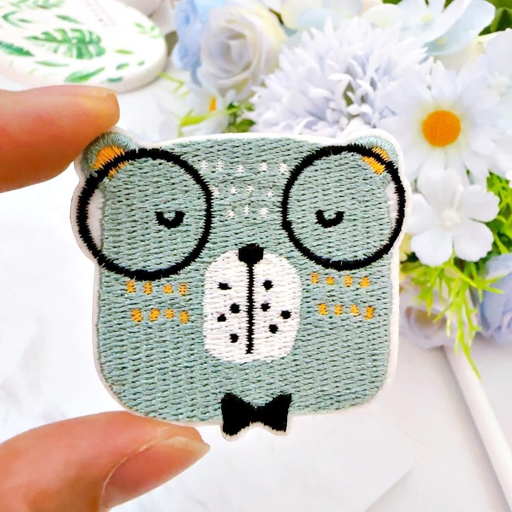 【皮卡布】CH8｜兔子布貼｜可愛布貼｜徽章｜燙布貼｜布貼｜布章｜刺繡布貼｜魔鬼氈布章｜Patch｜補丁｜垂耳兔｜臂章-細節圖8