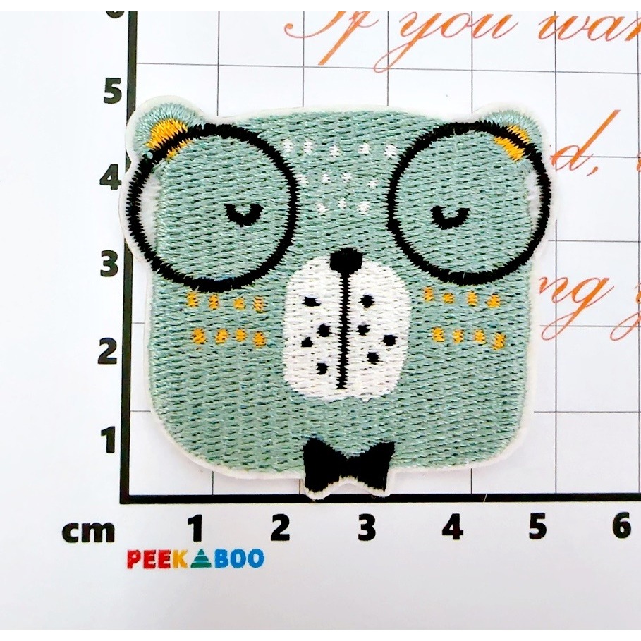 【皮卡布】CH8｜兔子布貼｜可愛布貼｜徽章｜燙布貼｜布貼｜布章｜刺繡布貼｜魔鬼氈布章｜Patch｜補丁｜垂耳兔｜臂章-規格圖9