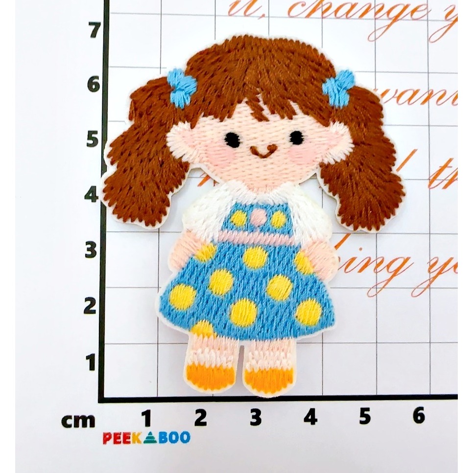 【皮卡布】CH8｜兔子布貼｜可愛布貼｜徽章｜燙布貼｜布貼｜布章｜刺繡布貼｜魔鬼氈布章｜Patch｜補丁｜垂耳兔｜臂章-規格圖9