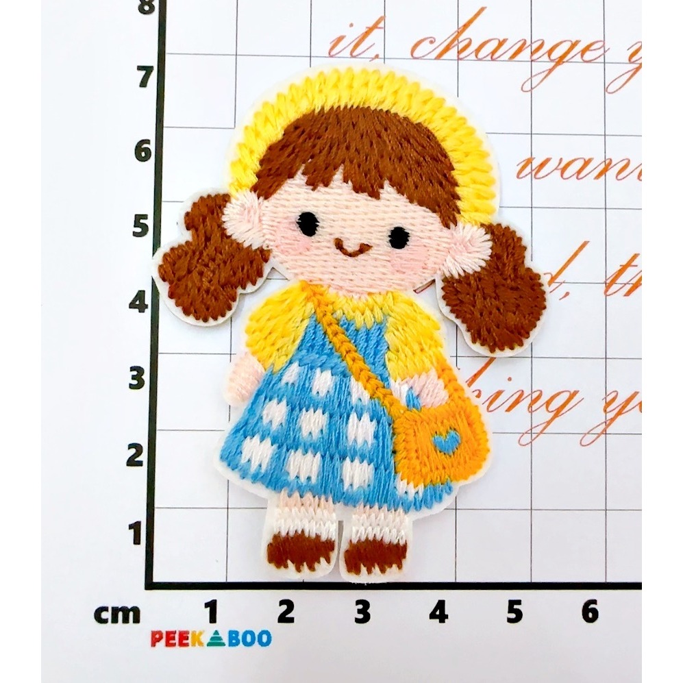 【皮卡布】CH8｜兔子布貼｜可愛布貼｜徽章｜燙布貼｜布貼｜布章｜刺繡布貼｜魔鬼氈布章｜Patch｜補丁｜垂耳兔｜臂章-規格圖9