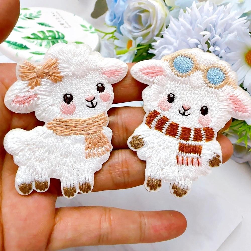 【皮卡布】CH7｜綿羊馬布貼｜可愛布貼｜徽章｜燙布貼｜布貼｜布章｜刺繡布貼｜魔鬼氈布章｜Patch｜補丁｜小綿羊｜臂章-細節圖5