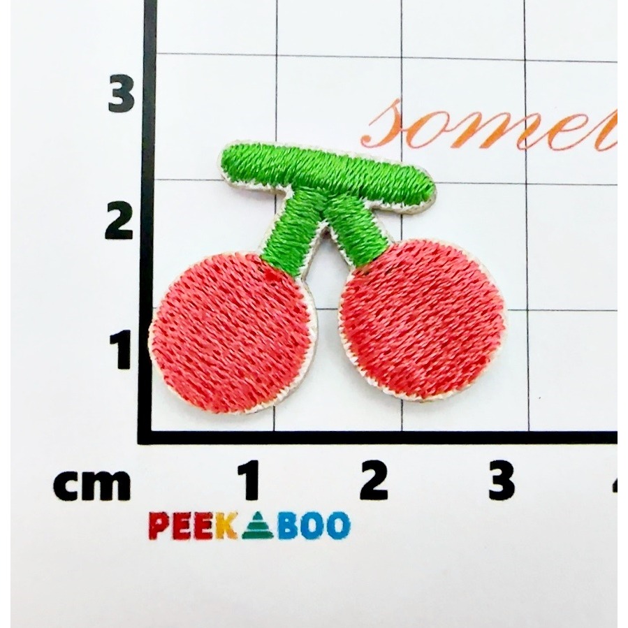 【皮卡布】DO6｜皇冠｜刺蝟｜草莓｜可愛布貼｜迷你刺繡布貼｜熨燙貼｜布貼紙｜徽章｜布貼｜布章｜燙布貼｜補丁｜熨燙布貼｜-規格圖5