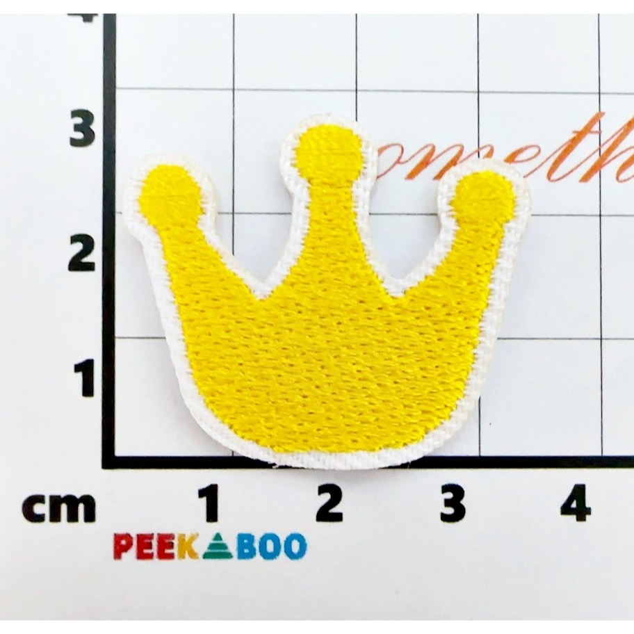 【皮卡布】DO6｜皇冠｜刺蝟｜草莓｜可愛布貼｜迷你刺繡布貼｜熨燙貼｜布貼紙｜徽章｜布貼｜布章｜燙布貼｜補丁｜熨燙布貼｜-規格圖5