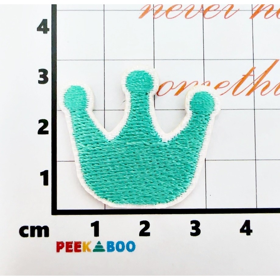 【皮卡布】DO6｜皇冠｜刺蝟｜草莓｜可愛布貼｜迷你刺繡布貼｜熨燙貼｜布貼紙｜徽章｜布貼｜布章｜燙布貼｜補丁｜熨燙布貼｜-規格圖5