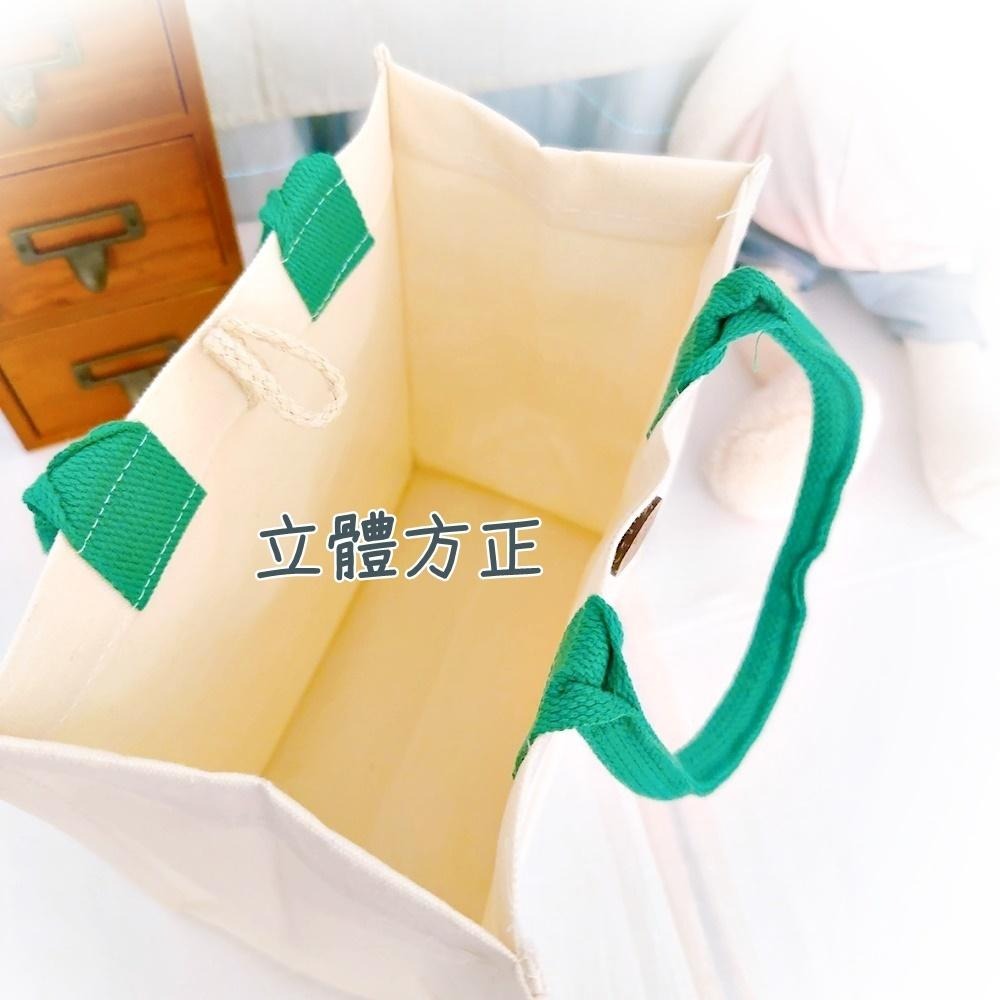 【皮卡布】小立體托特包 立體帆布袋 空白帆布袋 彩繪袋 彩繪包 塗鴨包 素面提袋 素面手提袋 小購物袋-細節圖5