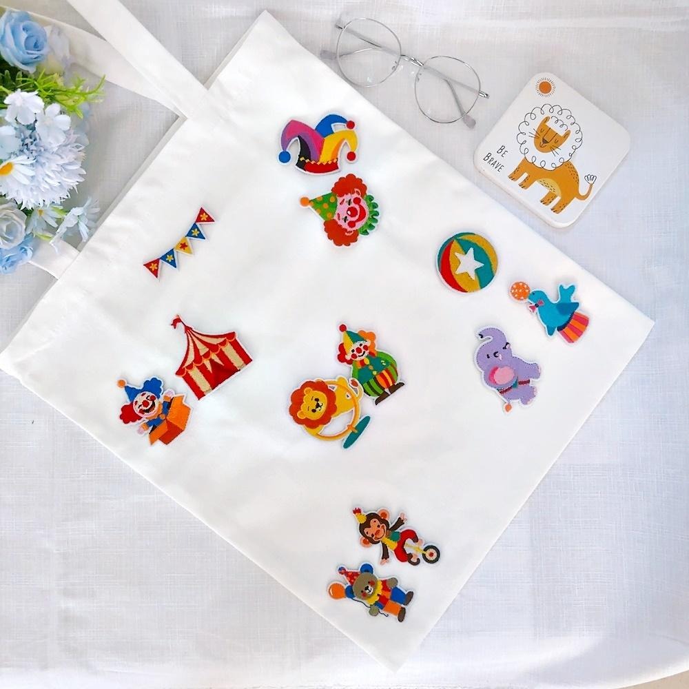 【皮卡布】i20 馬戲團 小丑 布貼 徽章 布貼紙 布章 臂章燙 刺繡布貼 刺繡布貼 熨燙布貼 魔鬼氈布章 Patch-細節圖2