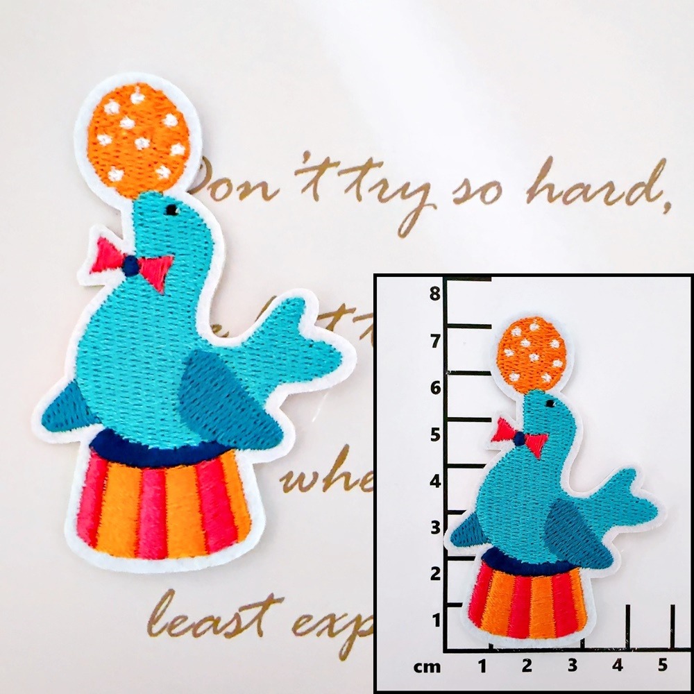 【皮卡布】i20 馬戲團 小丑 布貼 徽章 布貼紙 布章 臂章燙 刺繡布貼 刺繡布貼 熨燙布貼 魔鬼氈布章 Patch-規格圖9