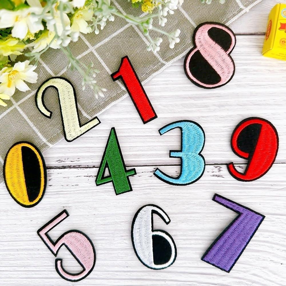 【皮卡布】E18｜數字布貼｜可愛布貼｜臂章｜徽章｜燙布貼｜布貼｜布章｜刺繡布貼｜魔鬼氈布章｜補丁｜Patch｜可愛魔鬼氈-細節圖5