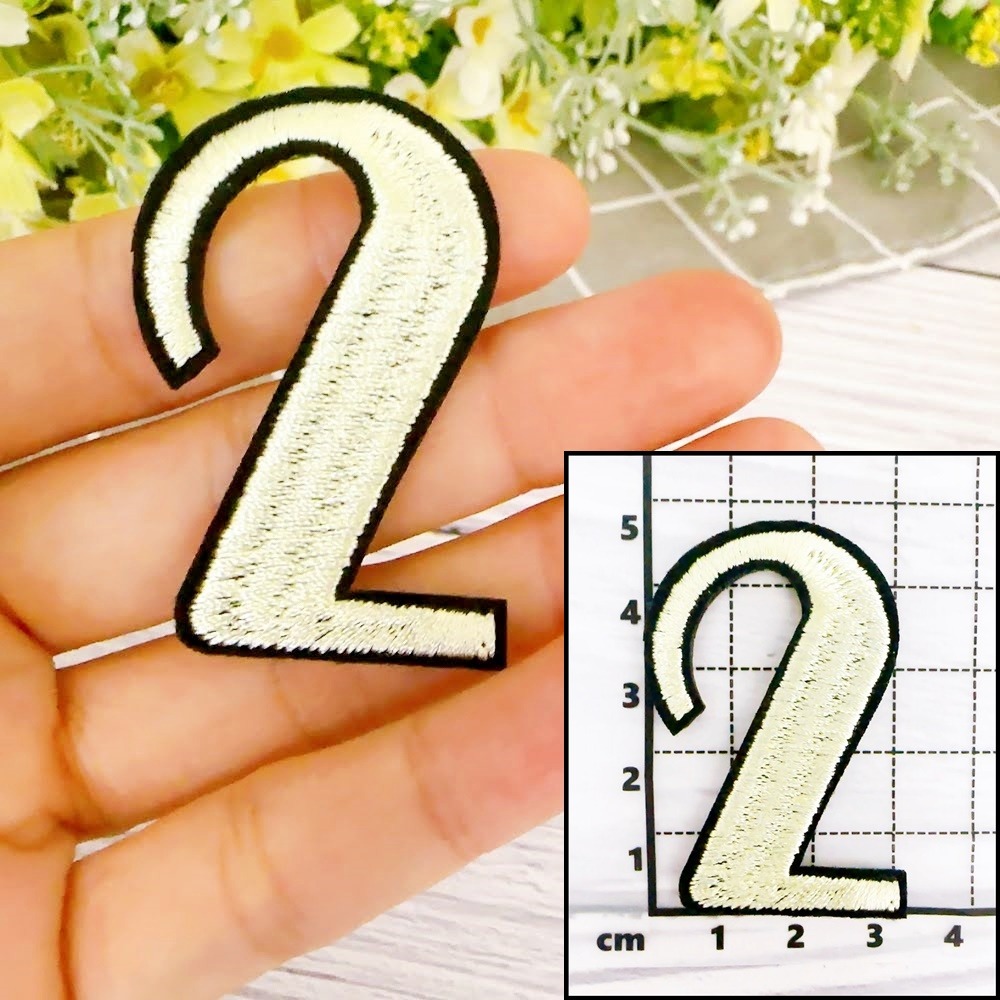 【皮卡布】E18｜數字布貼｜可愛布貼｜臂章｜徽章｜燙布貼｜布貼｜布章｜刺繡布貼｜魔鬼氈布章｜補丁｜Patch｜可愛魔鬼氈-規格圖5