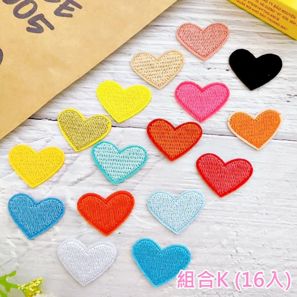 K組合ACDE（16入）-熱熔膠款