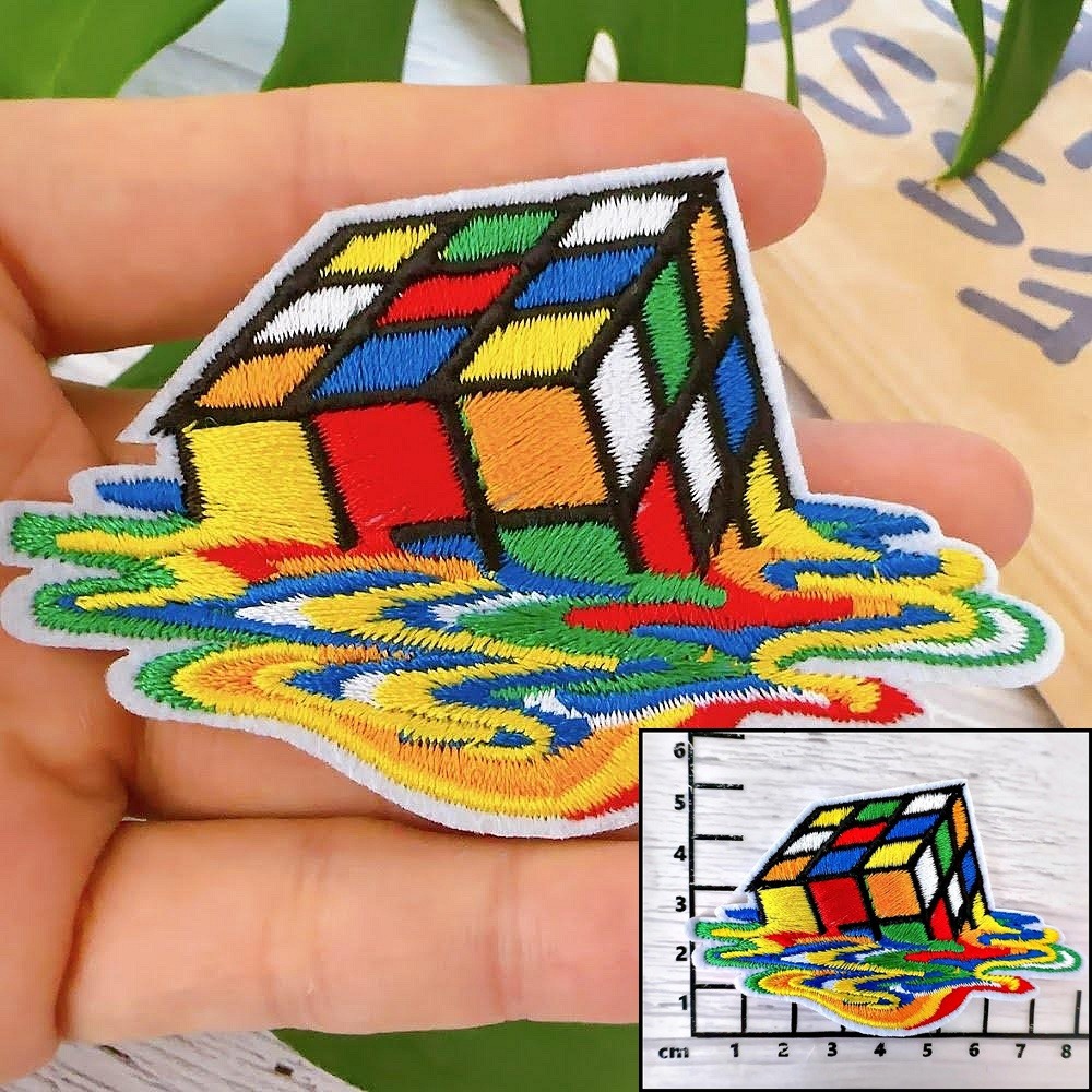 【皮卡布】微笑布貼 布章 臂章布貼 刺繡布章 徽章 刺繡貼布 熨燙貼 燙布貼 Patch  補丁貼 魔鬼氈布章 魔術氈-規格圖5