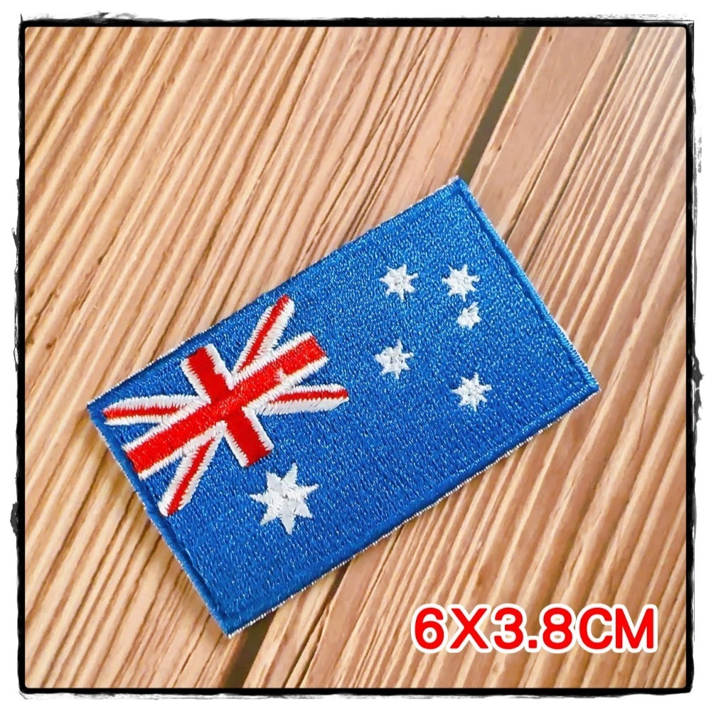 【皮卡布】Y1滿繡 國旗布貼 國旗 台灣 國旗臂章 魔術貼 燙布貼 熨燙徽章 刺繡布貼 魔鬼氈布章 PATCH FLAG-規格圖5