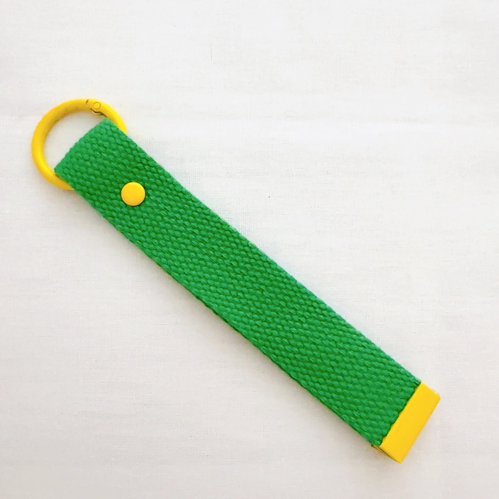 【皮卡布】馬卡龍色織帶 客製化刺繡鑰匙圈 織帶吊飾 名字刺繡 姓名吊飾 電繡鑰匙圈 英文名字客製吊飾 行李吊牌 文字刺繡-規格圖7