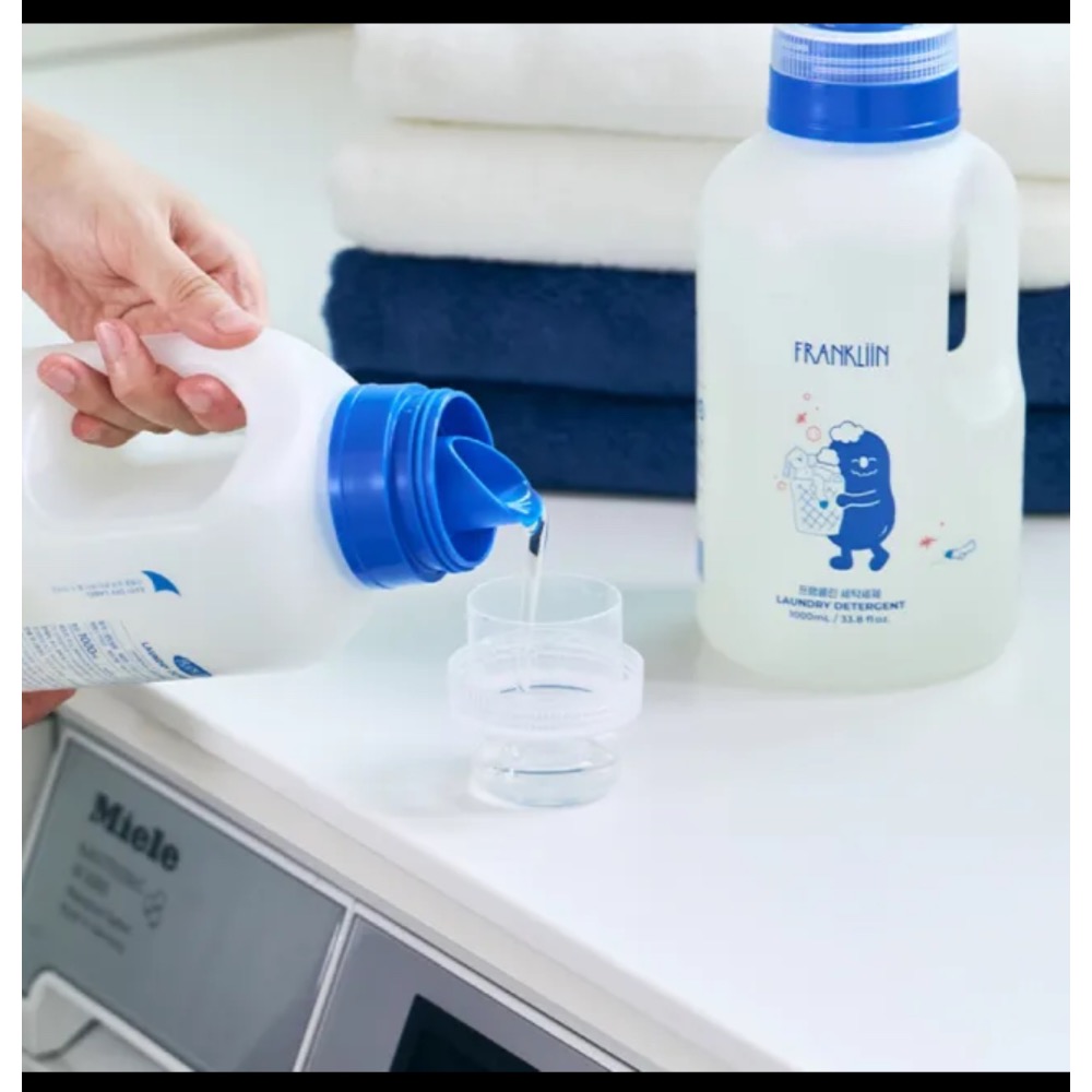 FRANKLiiN 寶寶無添加中性濃縮洗衣精 1000ml-細節圖2